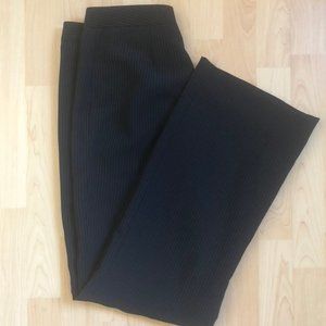 Pin Stripped Wide Leg Trousers